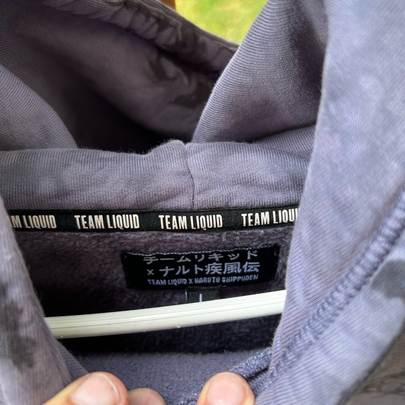 Team Liquid x Naruto Shippuden tie dye sweater RARE size large - Picture 2 of 6